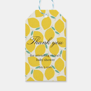 Mommy’s Main Squeeze Lemon Citrus Baby Shower Gift Tags