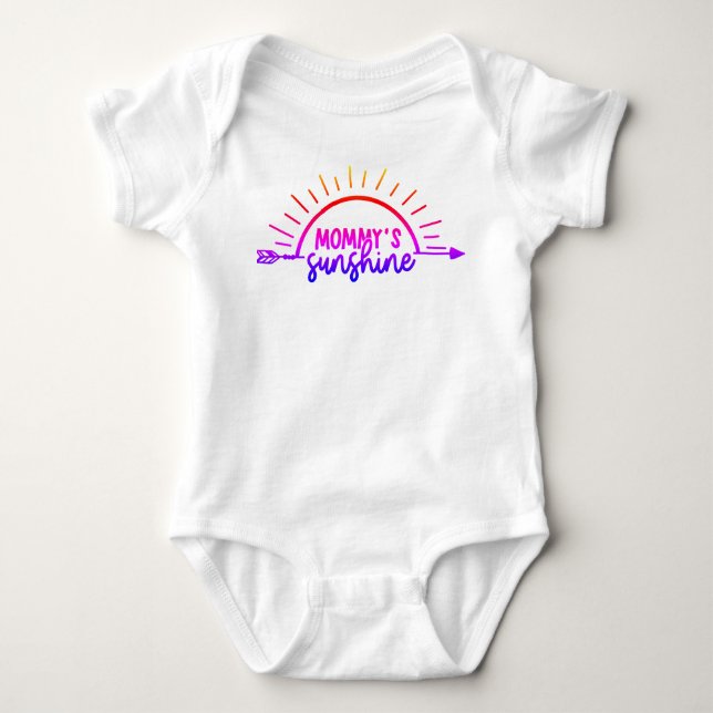 Mommy’s Sunshine Baby Bodysuit (Front)