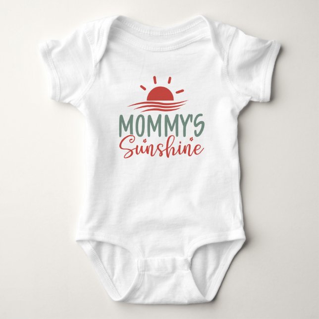 Mommy’s Sunshine – Baby Boy Bodysuit (Front)