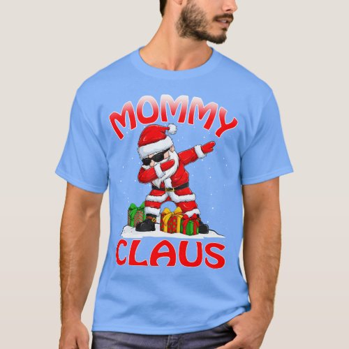 Mommy Santa Claus Christmas Matching Costume T_Shirt