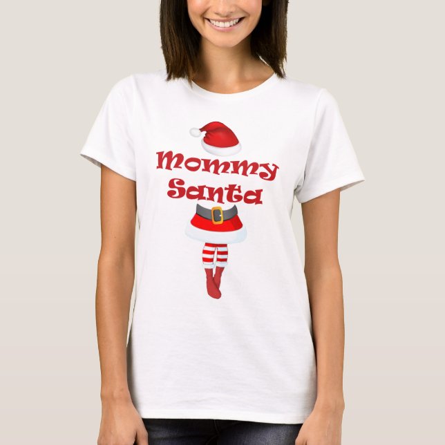 Mommy Santa Women's Shirt (Front)