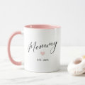 Mommy Script Established Mom Gift Mug | Zazzle