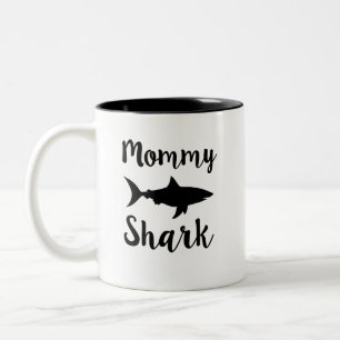 Mommy shark coffee mug funny mom gift