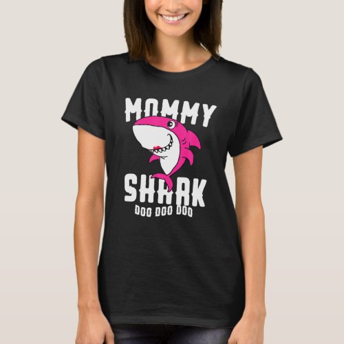 Mommy Shark  Funny Mother Day Family Matching T_Shirt