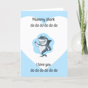 Mommy Shark Greeting card