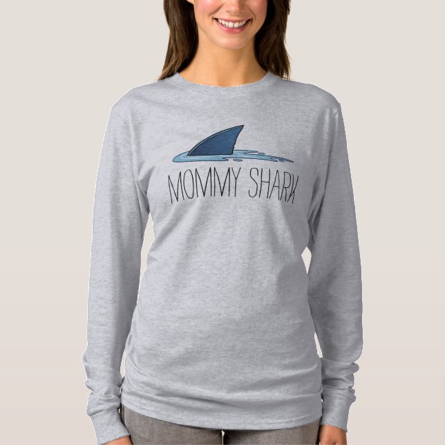 Mommy Shark T-Shirt (Front)