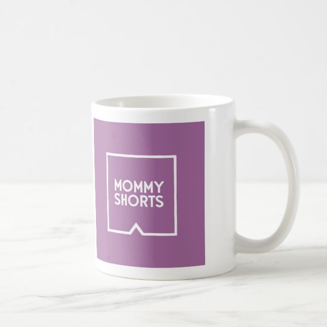 Mommy Shorts Mug - Purple (Right)