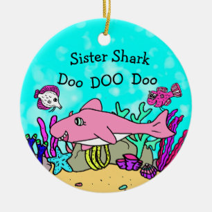 Mommy Sister Family Christmas Ornament