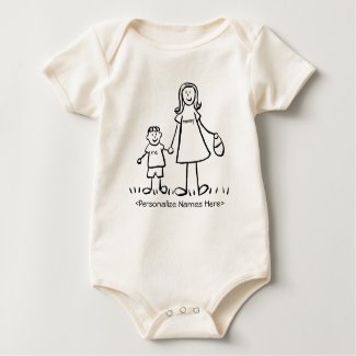 Mommy & Son Family Personalized Custom Shirts