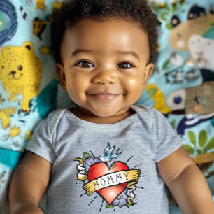 Mommy Tattoo Baby Bodysuit