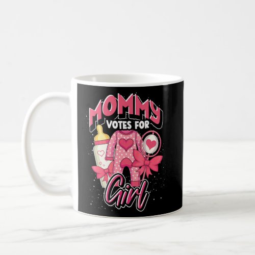 Mommy Team Girl Baby Party Baby Shower Mom Gender  Coffee Mug