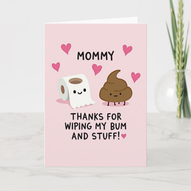 Mommy Thanks For Everything Card (Front)