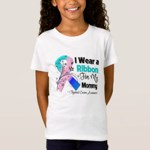 Mommy - Thyroid Cancer Ribbon T-Shirt