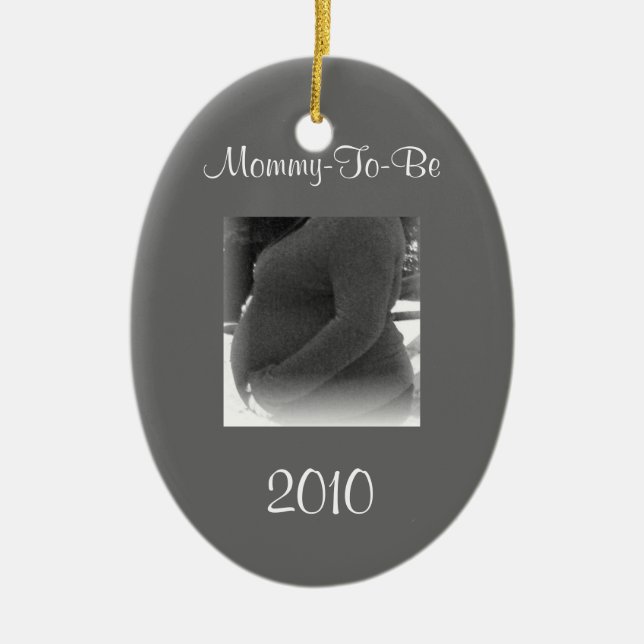 Mommy-To-Be, 2010 Ornament (Front)