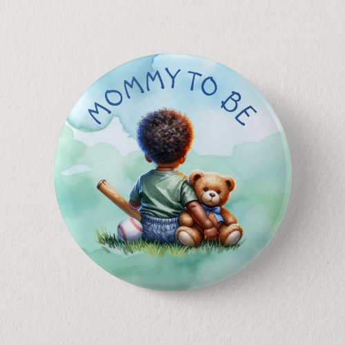 Mommy to be  Baby Shower  Button