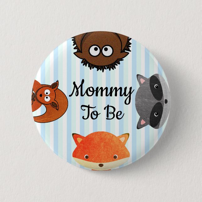 Mommy to be Baby Shower Button (Front)