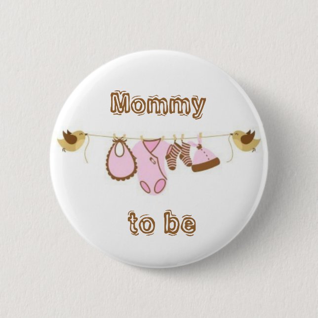 Mommy to be button (Front)
