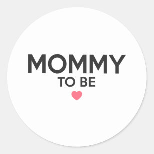 Soon To Be Mom Stickers | Zazzle