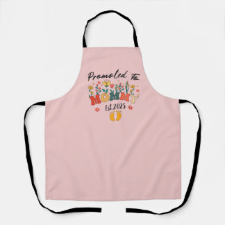 Mommy-to-Be est. 2025: New Mother’s Keepsake Apron