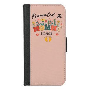 Mommy-to-Be est. 2025: New Mother’s Keepsake iPhone 8/7 Wallet Case
