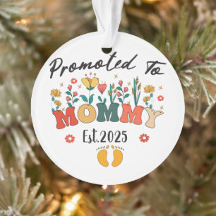 Mommy-to-Be est. 2025: New Mother’s Keepsake Ornament