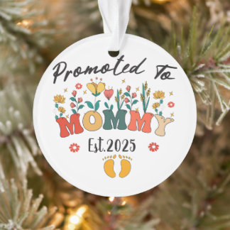 Mommy-to-Be est. 2025: New Mother’s Keepsake Ornament
