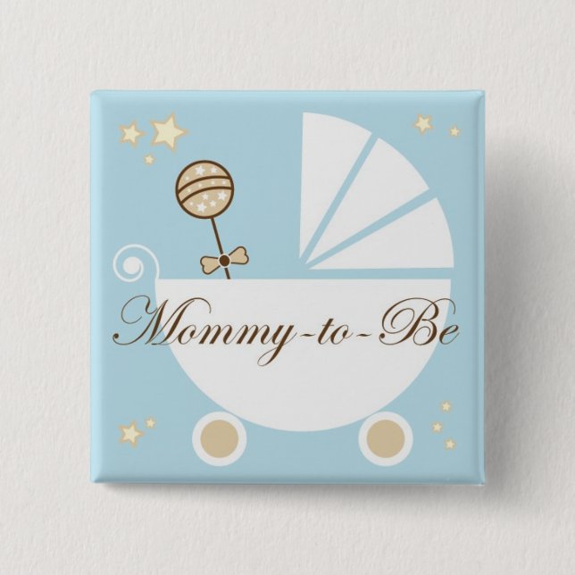 Mommy To Be Pinback Button (Front)