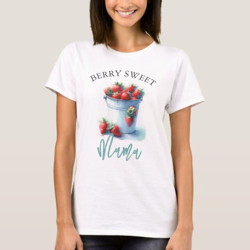 Mommy To Be Shirts Berry Sweet Mama