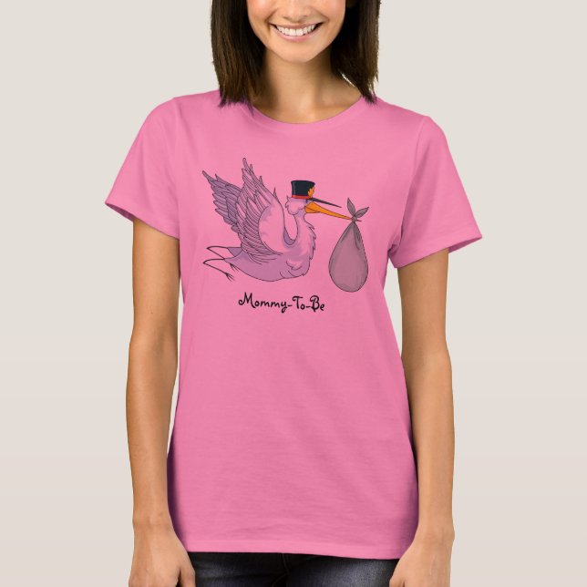 Mommy-To-Be T-Shirt (Front)