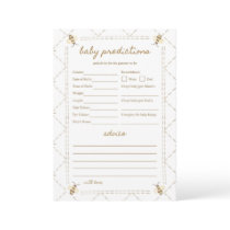 Mommy To Bee Baby Shower Baby Traits Game Cards