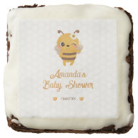 Mommy to Bee Baby Shower Brownie