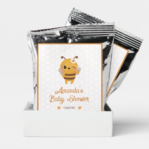 Mommy to Bee Baby Shower Brownie Coffee Drink Mix