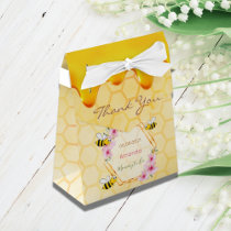 Mommy to Bee Baby shower honey drips thank you Favor Boxes