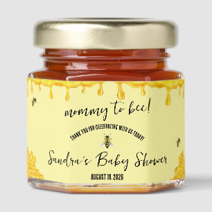 Mommy to Bee! Baby Shower  Honey Jar Favors