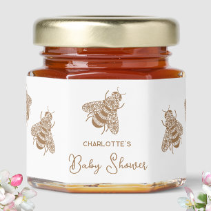 Mommy to Bee Baby Shower Honey Jar Favors