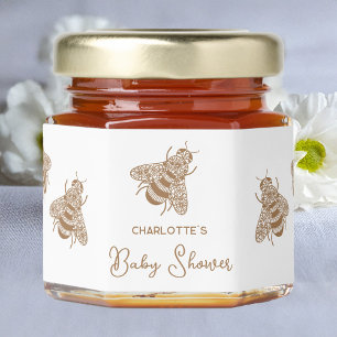 Mommy to Bee Baby Shower Honey Jar Favors