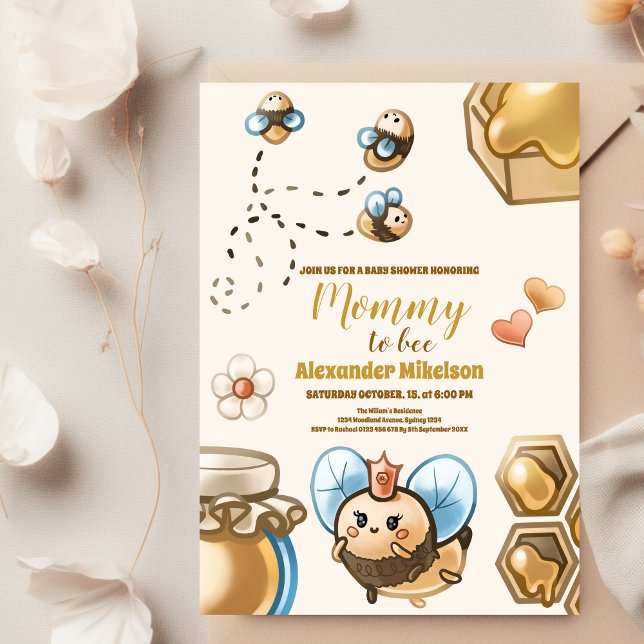 Mommy to bee baby shower invitation (Creator Uploaded)