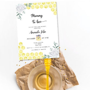 Mommy to bee baby shower invitation