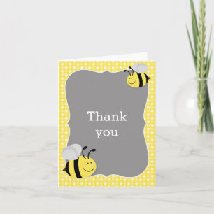 Mommy to Bee Baby Shower Thank You Card