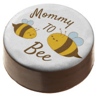 Mommy to Bee Baby Shower Thank you Cute Yellow Chocolate Covered Oreo