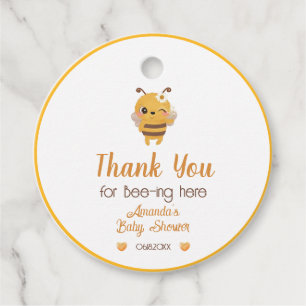 Mommy To Bee Baby Shower Thank You Gift Tags