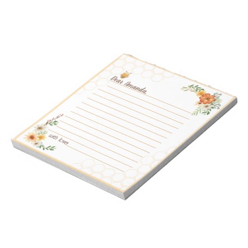 Mommy to bee Baby to bee Time Capsule Notepad