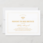 Mommy to Bee Brunch Invitation (Front)
