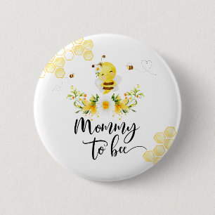 Mommy to bee button