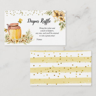 Mommy to Bee Diaper Raffle Card