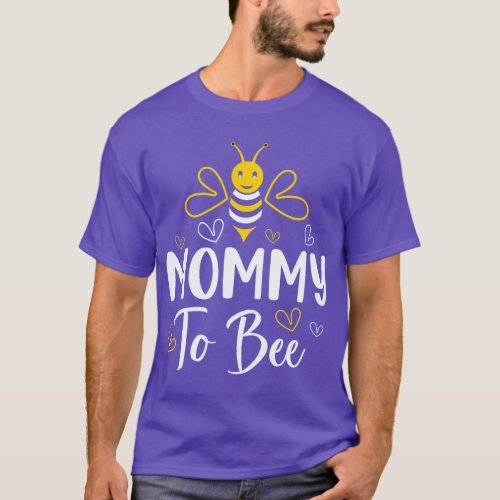 Mommy to Bee Pregnancy Announcement Baby Shower Mo T_Shirt