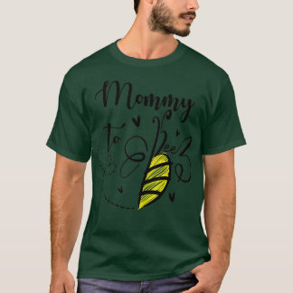 Mommy To Bee Pregnancy Announcement Gender Reveal  T-Shirt