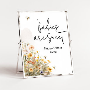 Mommy to Bee Wildflower Babies are Sweet Poster