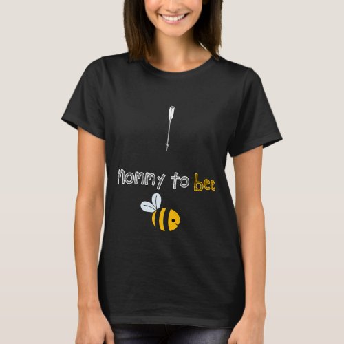 Mommy to Bee Womens funny expecting pregnant T_Shirt