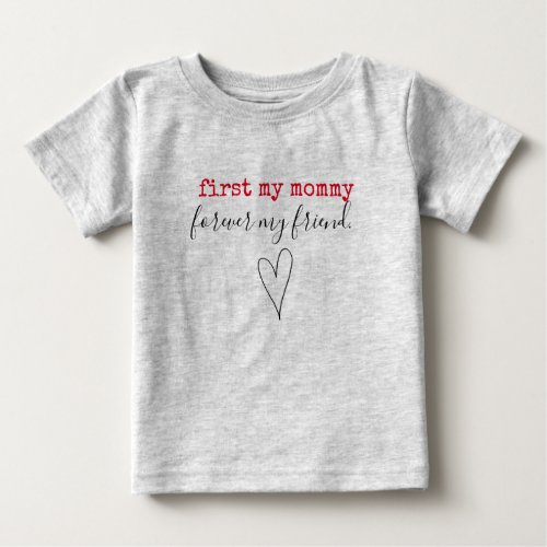 mommy valentine baby T_Shirt